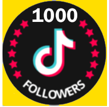 1000 followers TIKTOK	
