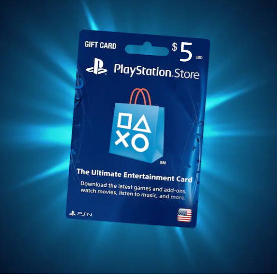 PlayStation Card 5$ -  USA