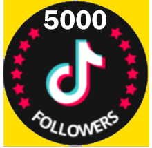5000 followers TIKTOK	