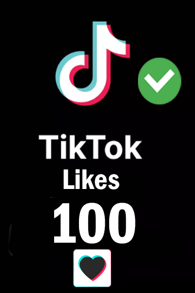 Free Likes TikTok - 100 likes