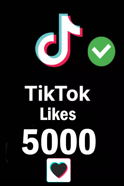 Free Likes TikTok - 5000 likes
