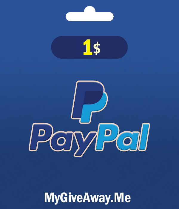 1$ PayPal Giveaway 