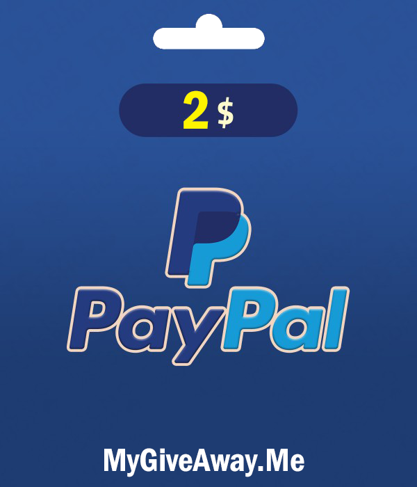 2$ PayPal Giveaway